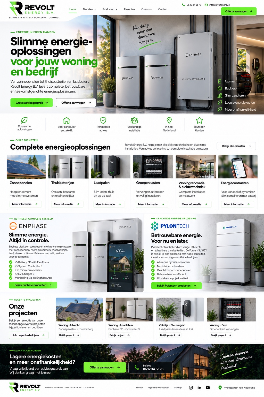 Revolt Energy B.V. — Slimme energie. Een duurzame toekomst.